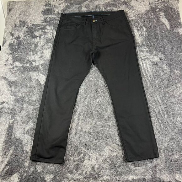 blue delta Other - Blue Delta Custom Black Jeans USA Men's 35X28 Stretch Straight PF10 *Read